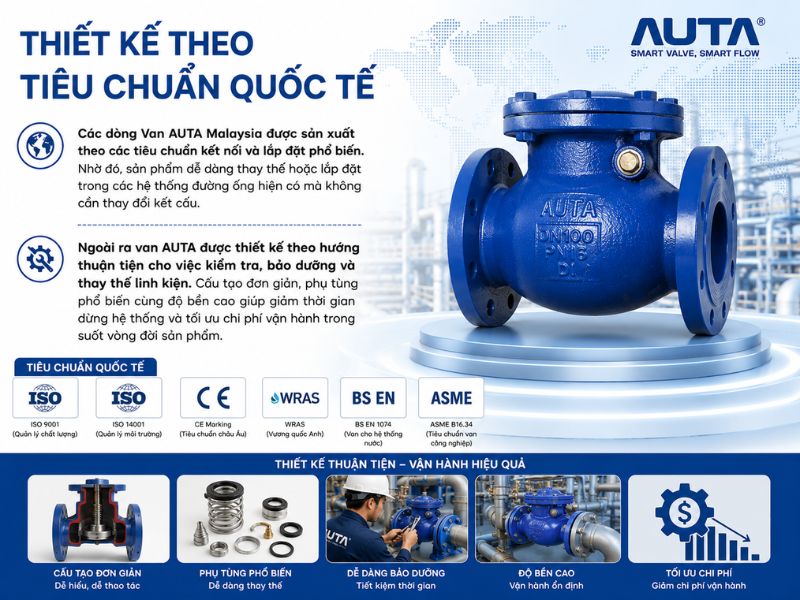 ưu điểm nổi bật van auta